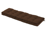 Outdoor Bench Cushion, 63 20 4 Inch, Tufted Waterproof Swing Cushion with Ties, for Patio Bench 24833727