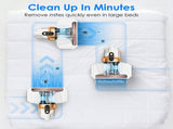 Mattress Vacuum Cleaner, Cordless 200W with 16KPA Suction, Allergen Removal, Dual Dust Cup & Battery 72873685