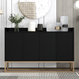 ZNTS Modern Sideboard Elegant Buffet Cabinet with Large Storage Space for Dining Room, Entryway 79707849