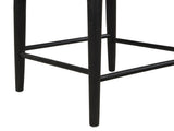 COUNTER STOOL IN BLACK FABRIC N771P339881H