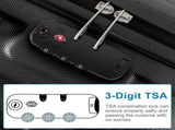 Vertical pattern four-in-one universal wheel with handle trolley case 16in 20in 24in 28in ABS 49806101