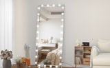 ZNTS Hollywood LED Full Body Mirror with Lights Extra Large Full Length Vanity Mirror with 3 Color Mode W708131915