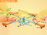 Outdoor Kids Spinning Seesaw Sit and Spin Teeter Outdoor Playground Equipment Swivel Teeter 91682116