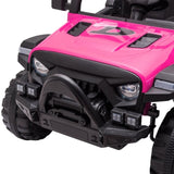 ZNTS 12V Electric Motorized Off-Road Vehicle, 2.4G Remote Control Kids Ride On Car, Head/Rear Lights, W2181137458