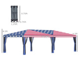 Pop Up Canopy Party Tent with Netting 10' x 20' -AS 71104978