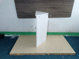 Floor Cabinet with 2 Doors and Adjustable Shelves, Freestanding Narrow Cabinet Organizer, 77350470