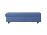 Enda Oversized Living Room Pillow Back Cuddler Arm Chair with Ottoman T2574P196964