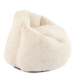 Albi Indoor Cozy Armchair-Style Bean Bag, Beige N775P265487B