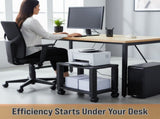 2-Tier Office Desk Organizer Rolling Cart 92040865