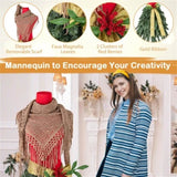 5 FT Pre-lit Mannequin Artificial Christmas Tree Dress Form 99641371