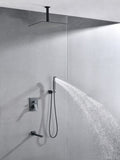 Ceiling Mounted Shower System Combo Set with Handheld and 16"Shower head W92877478