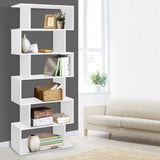 Five layer simple household white bookshelf W2139P288172