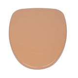 ZNTS Portable Toilet with Non-slip Mat Brown 79167273