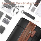 Luggage Sets 3 Piece, Expandable Hard shell ABS Suitcases Double Spinner, Travel luggage Set N730P189879A