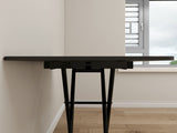 Adjustable Folding Table, Multi-Functional Sturdy Durable Personal Table, No-Assembly Portable, for W5290P514791