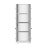 ZNTS Tall Storage Cabinet with 8 Doors and 4 Shelves, Wall Storage Cabinet for Living Room, Kitchen, 99782676