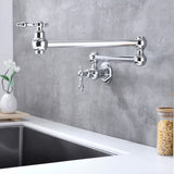 Folding faucet Pot Filler Faucet Wall Mount 03451318