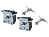 4 PCS Lower & Upper Left & Right Catch Latch Hood Lock 51238229807 for BMW E46 E39 E52 E53 42783794