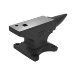 Single Horn Anvil, 45Lbs Cast Steel Anvil, High Hardness Anvil, Four holes in the Base for Fixing, W2885P300079