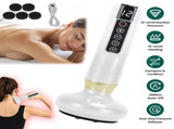 Anti Cellulite Massager with 12-Level Suction & Heating - Steel Rollers for Visible Reduction, 03861999