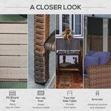 Rattan Sofa 42760164