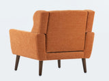 Modern Chenille Arms for Living Room,Upholstered Mordern Armchair,Comfy Soft Padded Lounge 48096083