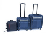 Luggage 2-piece backpack set blue-Does not support self pick up 54712243