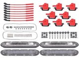 Engine Valve Covers Set Fit for Chevy GM LS Engines LS1 LS2 LS3 LS6 LS7 5.3 5.7 6.0 6.2L 34349724