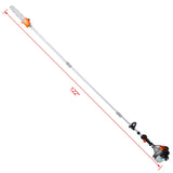 5 in 1 Multi-Functional Trimming Tool, 56CC 2-Cycle Garden Tool System with Gas Pole Saw, Hedge W46561890