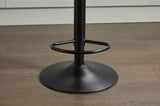 Set of 2 Rattan Bar Stool, 360 Swivel Bar Chair, Counter Height Chair with Footrest for Kitchen, W1752P217911