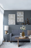 S/2 Leaf Shadow Box Wall Dcor, 23.5x1x35.5" W2078P205298
