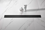 30 Inches Linear Shower Drain with Removable Cover, 304 Stainless Shower Drain Included Hair W92891546