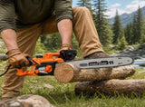 18 Inch Electric Chainsaw, with Quick Chain Adjustment Knob ,120V 60Hz Power Chain Saw with Oregon W465P437876