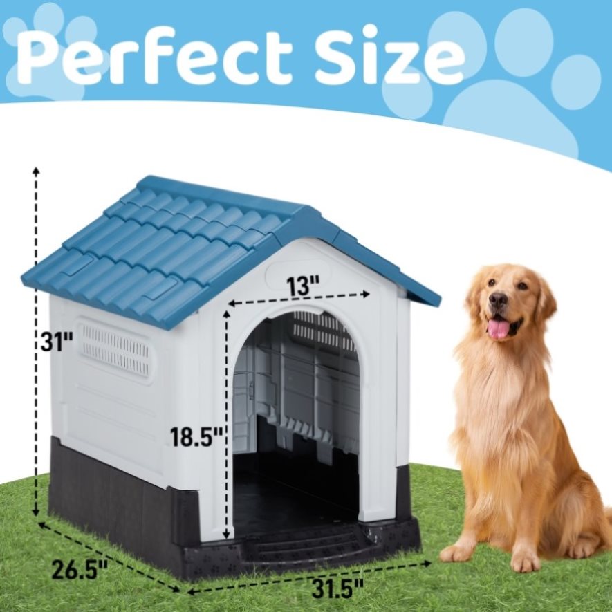 Big fashion plastic dog house