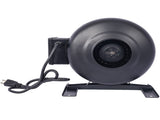 4-Inch 203 CFM Inline Duct Fan Air Circulation Vent Blower for Hydroponics, Basements, and Kitchens W46577502
