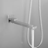Shower system combo with hand shower, 16 inch shower head and tub spout W928100849