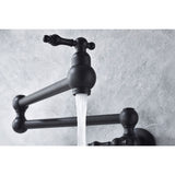 Wall Mount Folding Kitchen Pot Filler Faucet W2287P153397