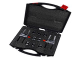 HVAC Refrigeration Fitting Kit 12458 No-Flaring Pipe Adapter with Storage Case 11062485
