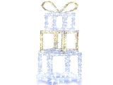 3ft Lighted Christmas Gift Boxes - 200 LED Lights , Acrylic Beads, Multi-Color 16060153
