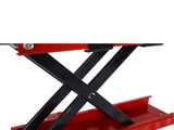 MOTORCYCLE LIFT JACK 1100lbs motorcycle off-road bike ,Scissor Center Jack Lift Repair Wide Stand 25515206