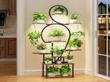 Plant Stand Indoor with Grow Light, 9 Tiered 63" Tall Indoor Plant Shelves for Multiple Plants, W3101P314624