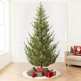 Aspen Slim Fir 7.5ft Christmas Tree Pre-Lit Artificial with 4,570 Branch Tips & 1,555 Low-Voltage 12601272