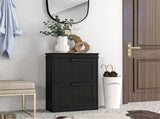 Shoe Storage Cabinet-Black 01088751