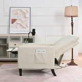 Recliner Chairs for Adults, Adjustable Recliner Sofa with Mobile Phone Holder & Cup Holder, Modern W680131613