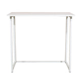 ZNTS Simple Collapsible Computer Desk White 29521212