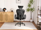 500LBS Big and Tall Office Chair Mesh Breathable, Gaming Chair with Adjustable Backrest Height & 34419171