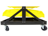 6-Tier Dual-Sided Rolling Bin Rack , 350 Pound Capacity, Includes 60 Organizer Bins, with Tray and W465P202988