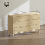 Wood Storage Chest of Drawers 31432130