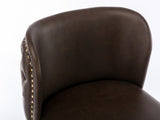 Furniture,Swivel Barstools Adjusatble Seat Height, Modern PU Upholstered Bar Stools with the whole 76385710