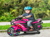 12V Electric Motorcycle for Kids, Powered Toy Motorcycle, Child Motorcycle Ride On with Light Wheels 51587563